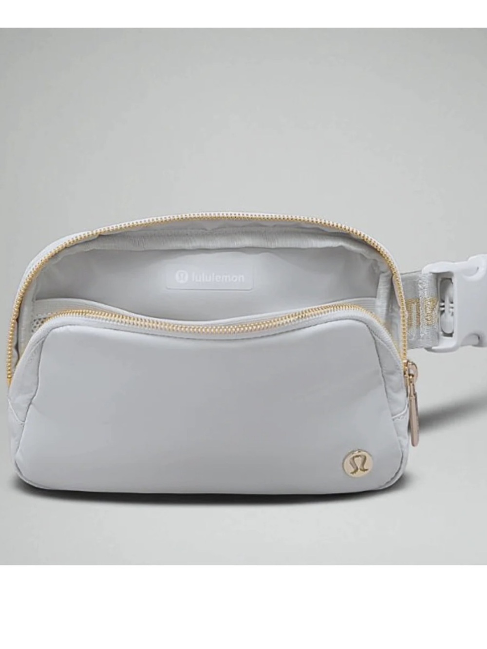 lululemon athletica Light Gray & Gold Everyday Crossbody Belt Bag - Picture 4 of 7